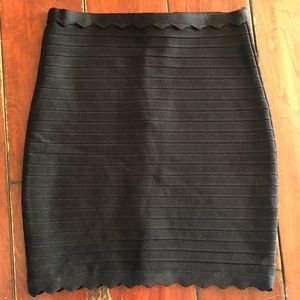 Olivaceous Mini Bandage Skirt